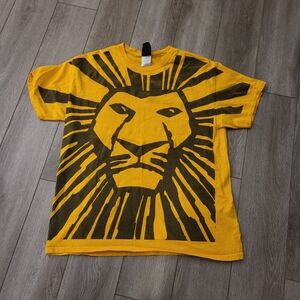 Lion King Musical Full Simba Print Face Tee